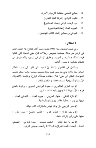 (

)
)

(
(

14
15

)

16

(

)

(

17

)

18

:
1996

.
1996

"

"

: 2009 2004 1999
–

–

(1

.
–

–

:
–

–

.

:

.
:

(2
(3

–

–

–

(4

.
–

–
.

–
RCD
120

(5
:

 