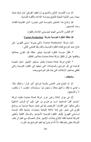 "

"

(5

.
(6

.
.

(7

"Cactus Production"
"

"

(8

"Cactus Production"

:
*
.

Cactus Prod

*

Cactus Prod

.
:
"

" "
" "1

"
"

(1

"

" "

" "

"
."

(

(2

2010

Cactus Prod

) "

" "2

"

"

"

"

"

MTV

) "
(
.
201

"

 