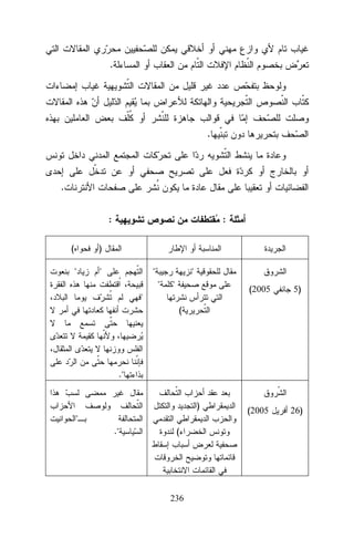 .

.

.
:
(

:

)
"

"

"

"
"

"

(2005

"

5)

(2005

26)

(

."
)
"
."

(

236

 