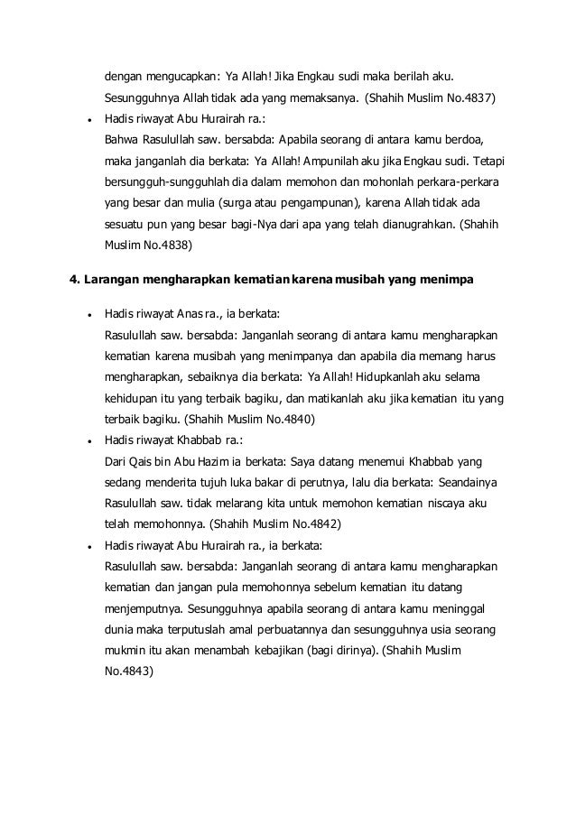 Kitab zikir, doa, tobat dan istigfar