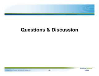 Questions & Discussion




                                                                  52
Knowledge Infusion Proprie...