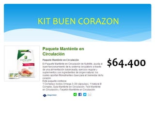 $53.960
KIT BUEN CORAZON
$64.400
 
