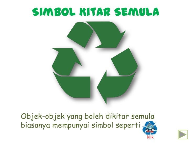 logo kitar semula plastik