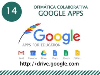 14
OFIMÁTICA COLABORATIVA
GOOGLE APPS
http://drive.google.com
 