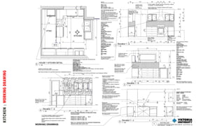 Kitchen Working Drawing | PDF