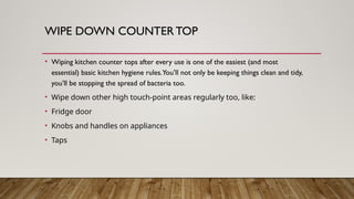 Kitchen-Rules in cookery,culinary,food .pptx
