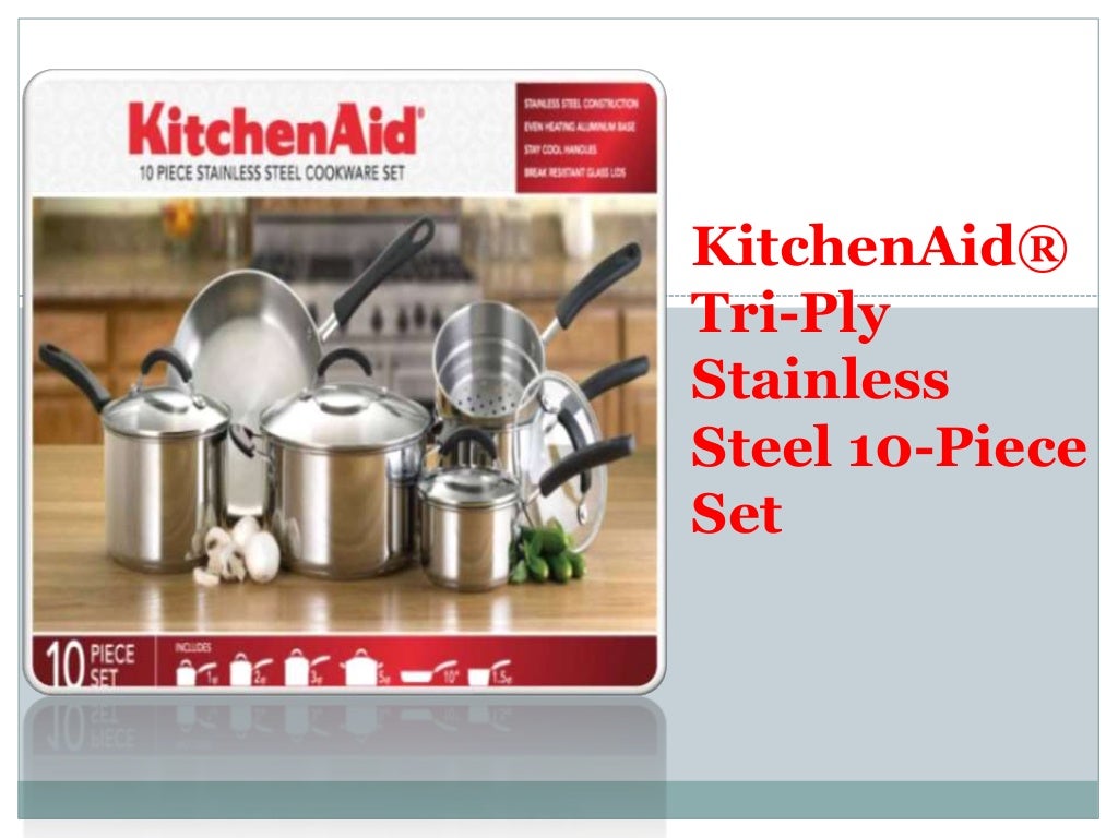 KitchenAid® Stainless Steel Cookware Set