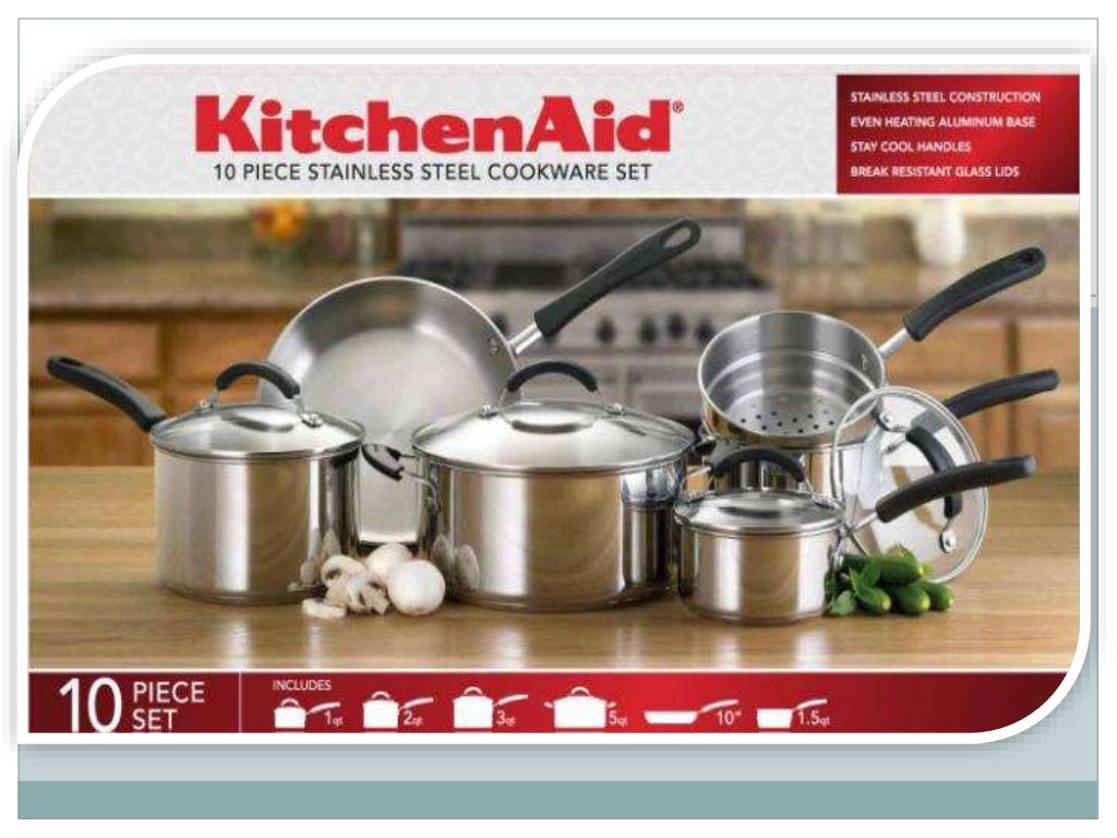 KitchenAid® Stainless Steel Cookware Set