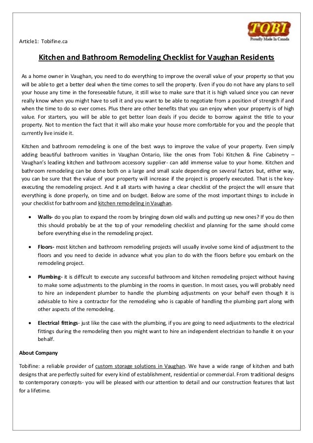 kitchen and bathroom remodeling checklist for vaughan residents bathroom remodeling checklist
