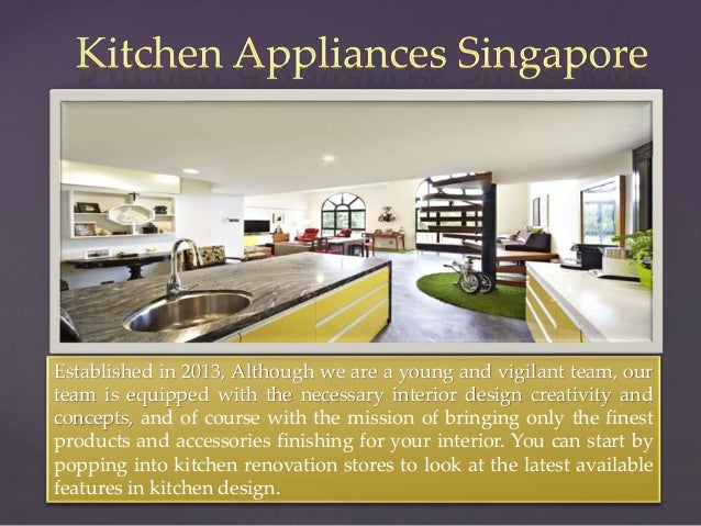 Kitchen Appliances Singapore