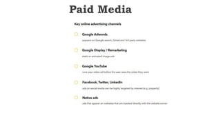 Paid Media
 