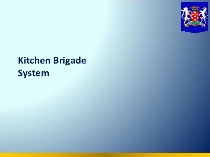 Kitchenbrigade