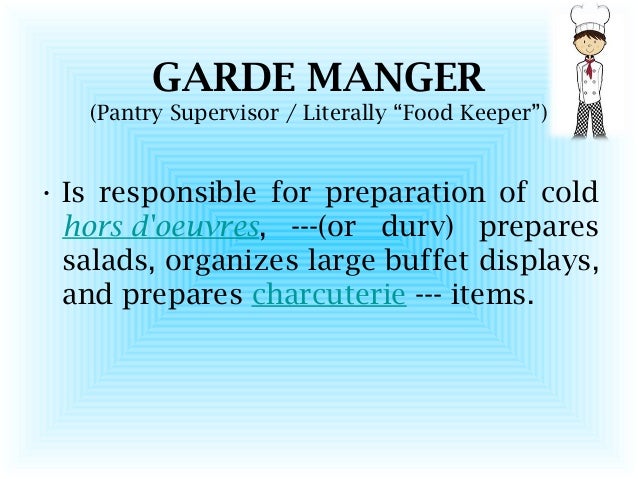 Kitchen Brigade System