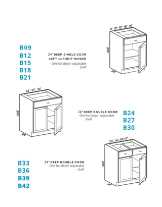Kitchen cabinet wholesaler catalog