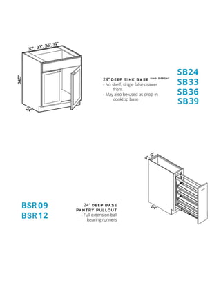 Kitchen cabinet wholesaler catalog