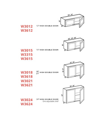 Kitchen cabinet wholesaler catalog