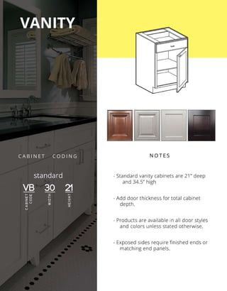 Kitchen cabinet wholesaler catalog