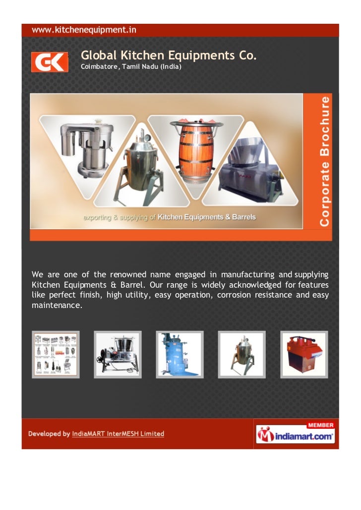 Global Kitchen Equipments Co. Tamil Nadu