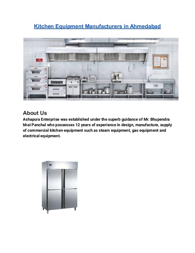 Kitchen Equipment Manufacturers in Ahmedabad.pdf
