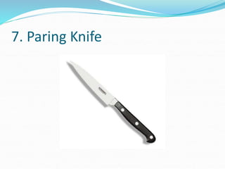7. Paring Knife
 