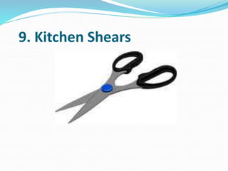 9. Kitchen Shears
 