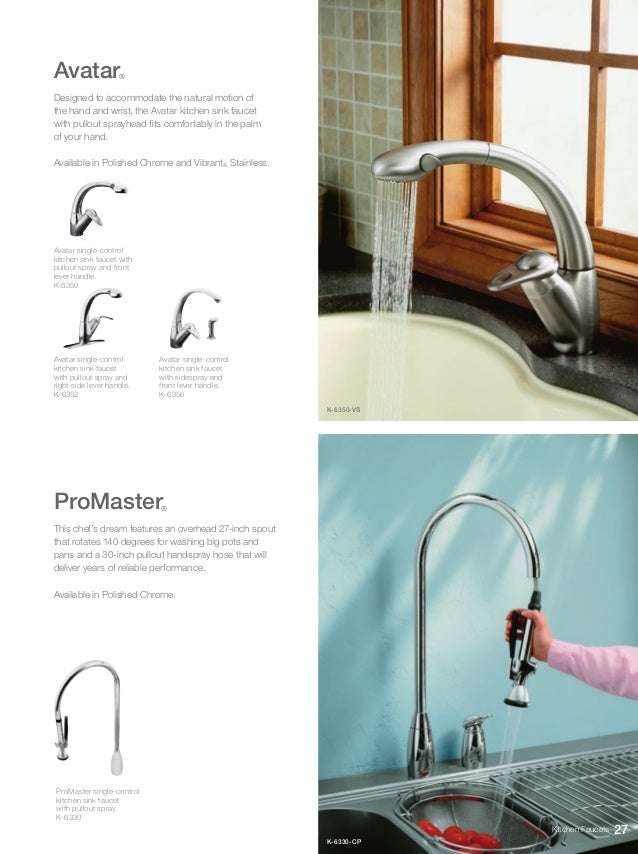 Kholer Kitchen Faucets