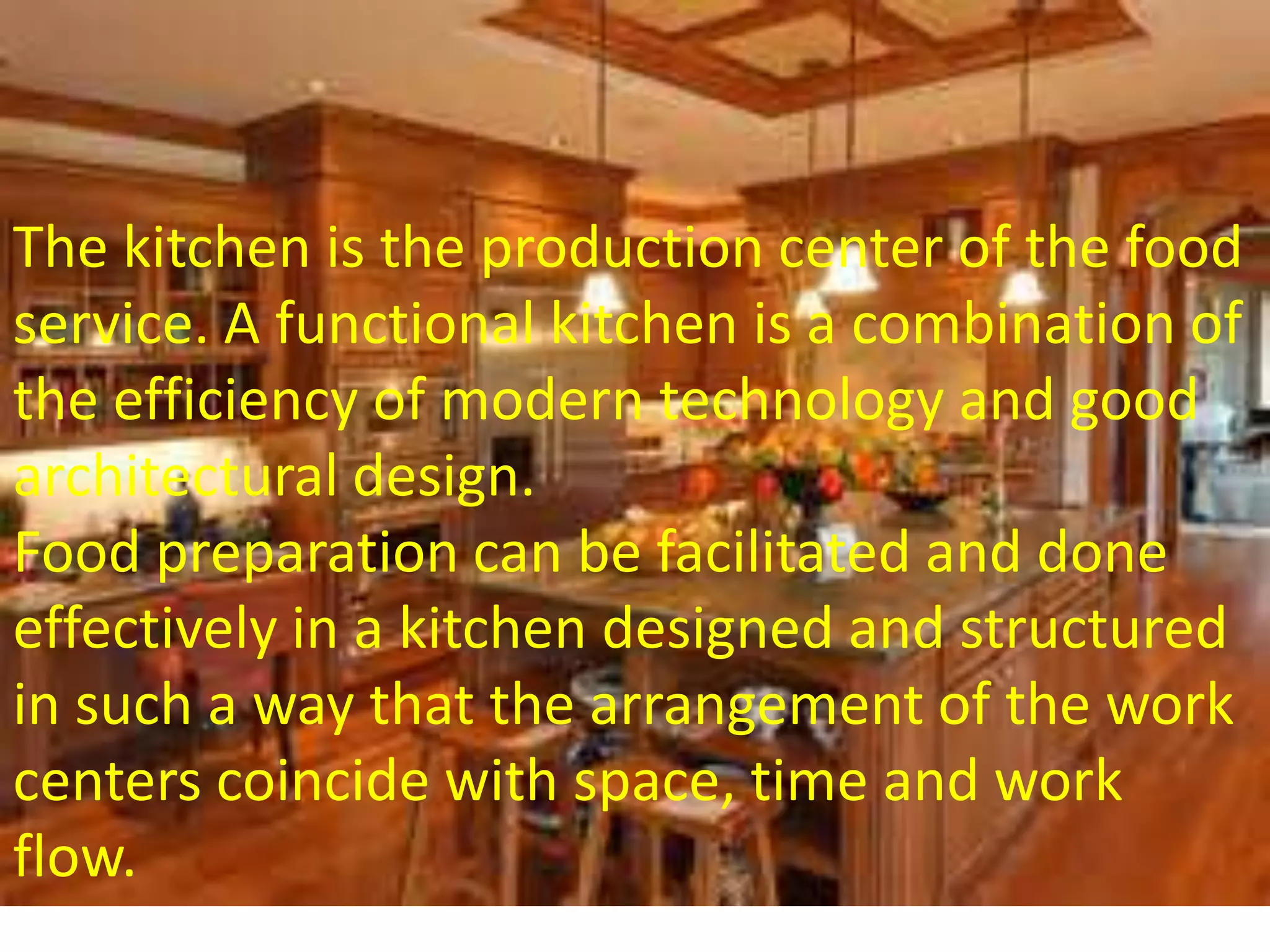 Kitchen layout | PPTX