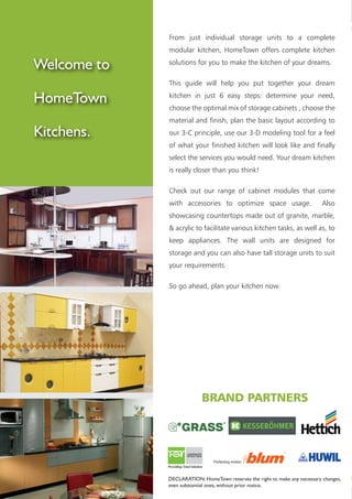 Kitchen planner from HomeTown | PDF