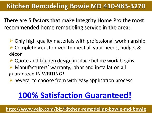 kitchen remodeling bowie md 410 983 3270