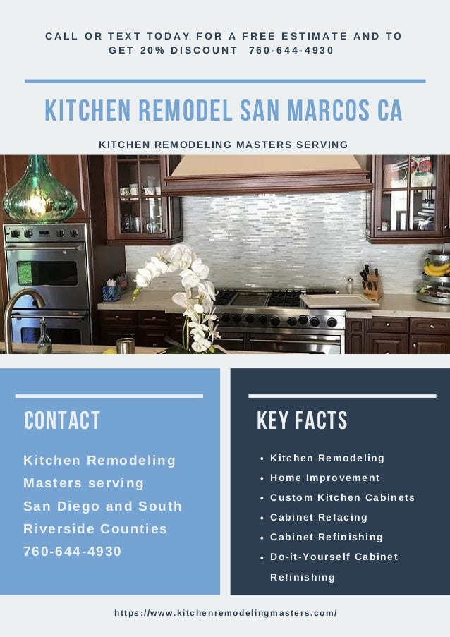 Kitchen Remodel San Marcos Ca
