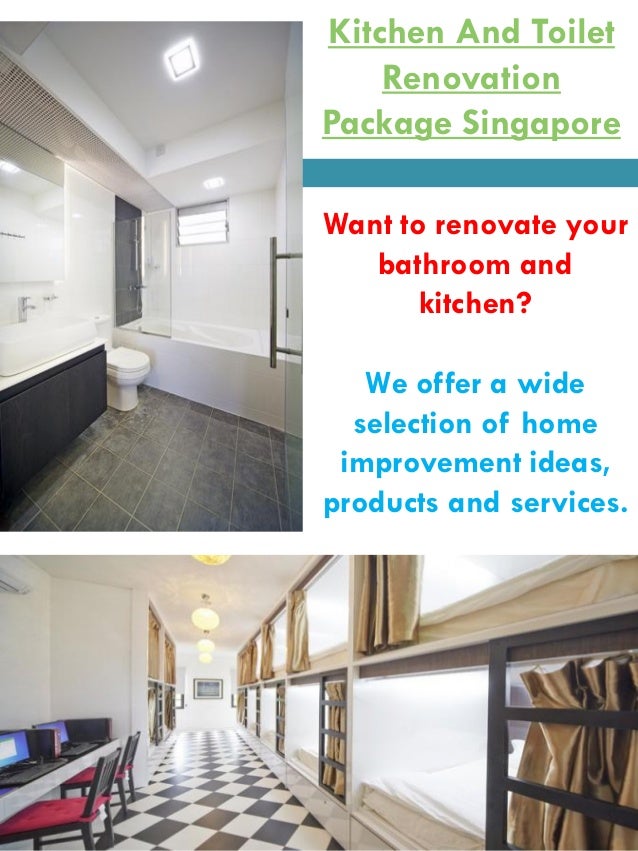 kitchen and toilet renovation package singapore