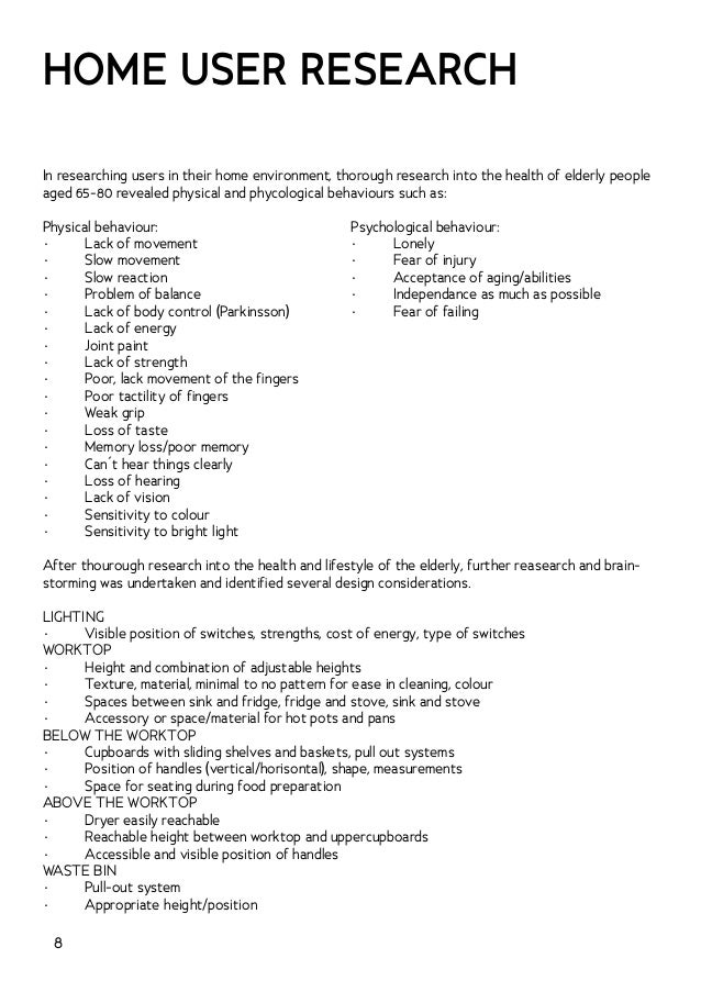 design & engineering kitchen for elderly report design & engineering kitchen for elderly report