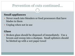Kitchen safety | PPT