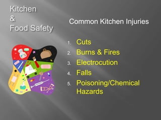 Kitchen safety stinson | PPTX