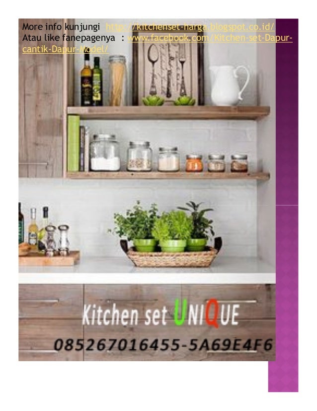  Kitchen set kota malang kitchen set dapur mungil harga 