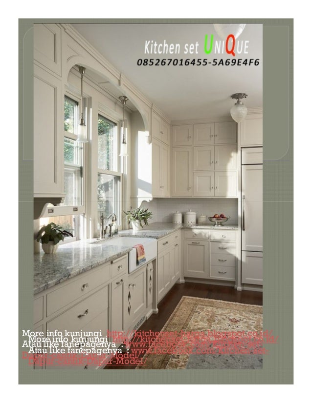 Kitchen Set Minimalis  Bentuk L  Daftar Harga Kitchen Set Di Malang K