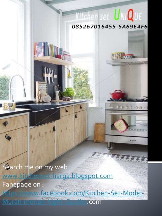 Kitchen set minimalis dan harga  harga  kitchen set per  