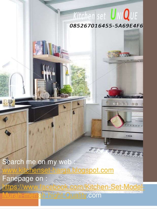 Kitchen set minimalis harganya, harga kitchen set jember, kitchen set…