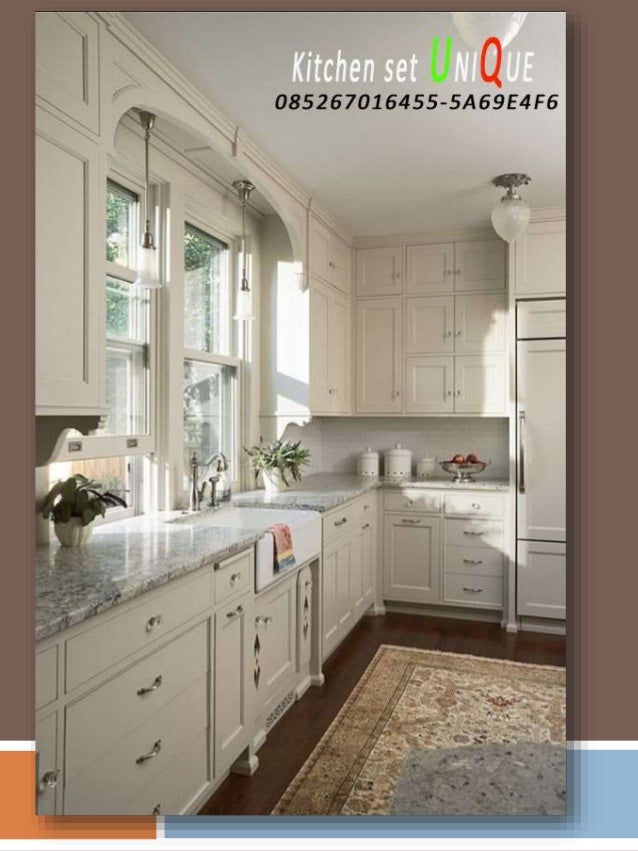 Kitchen Set Minimalis Hitam Putih - Model Rumah 2019