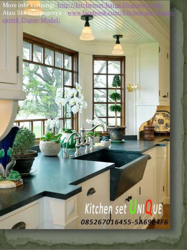 Kitchen set minimalis sederhana, pesan kitchen set malang ...