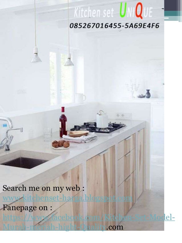 Menerima Pesanan Kitchen Set Di Sidoarjo