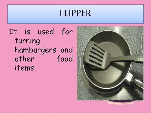 Use And Maintain Kitchen Tools Equipment 29