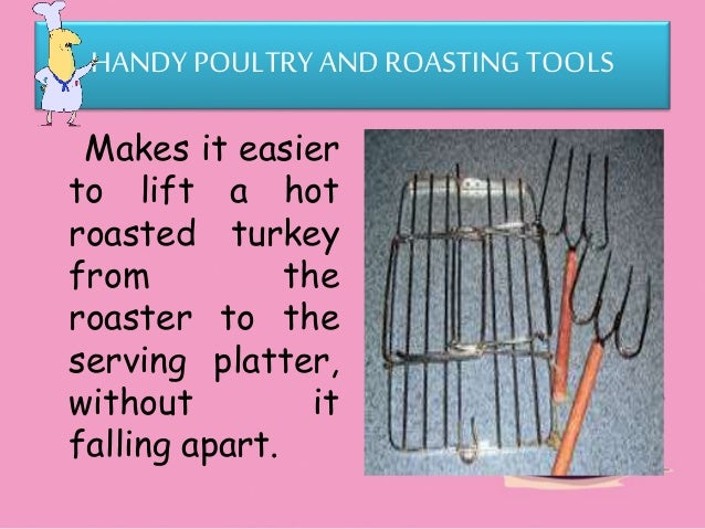 Use And Maintain Kitchen Tools Equipment 33 Seafood Serving Tools