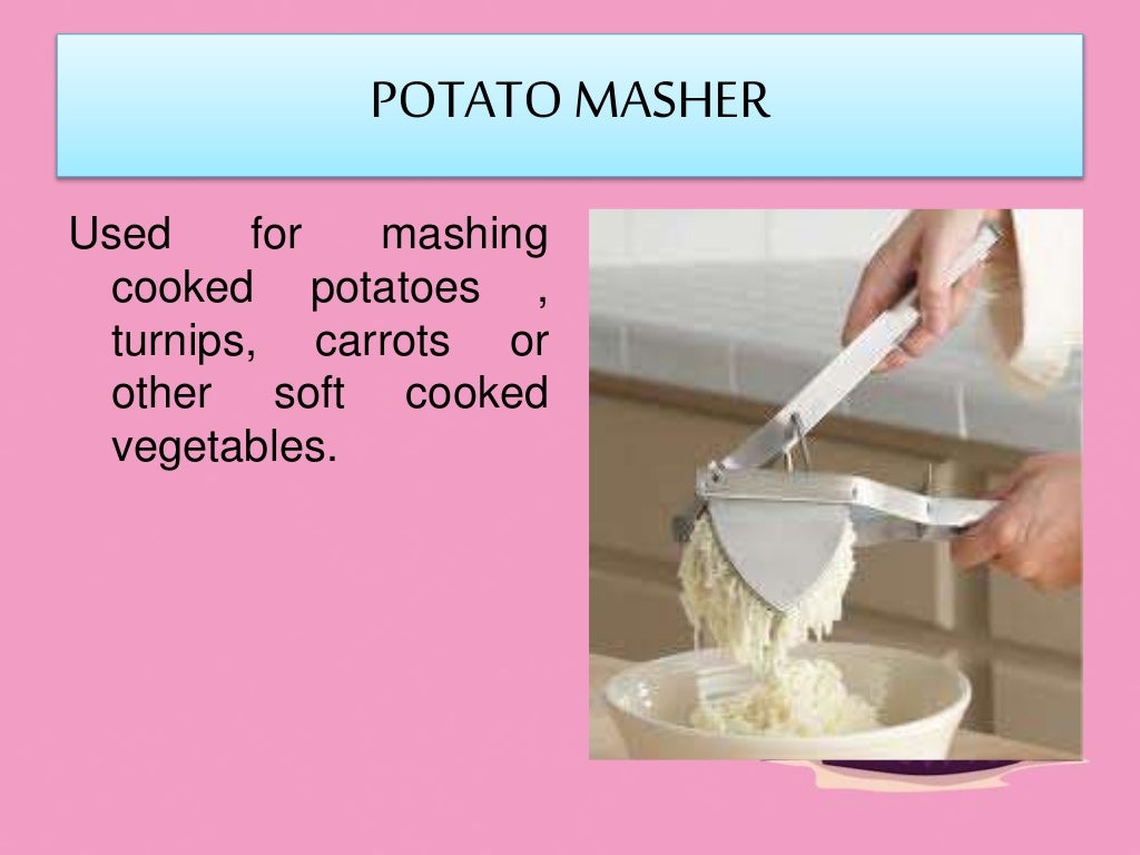 Use and Maintain Kitchen Tools and Equipment