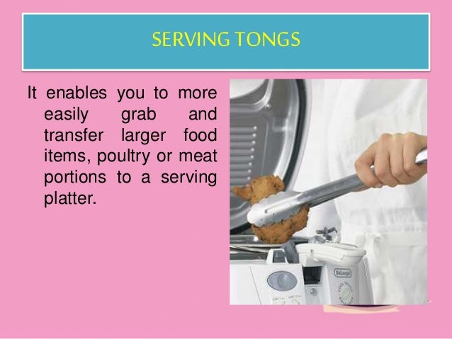 Use and Maintain Kitchen Tools and Equipment