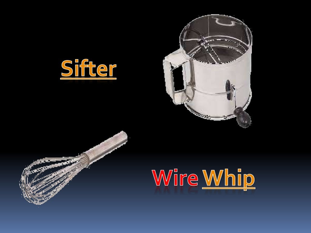 Kitchen tools Use in Preparing Cereals and Starch