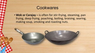 Kitchen tools and equipment | PPTX