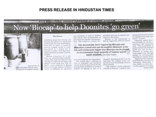 PRESS RELEASE IN HINDUSTAN TIMES
 