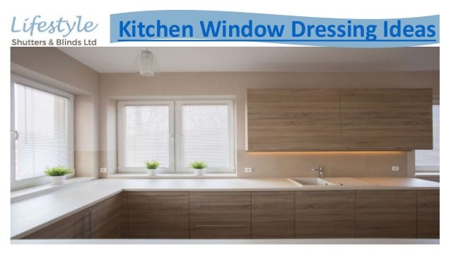 Kitchen Window Dressing Ideas