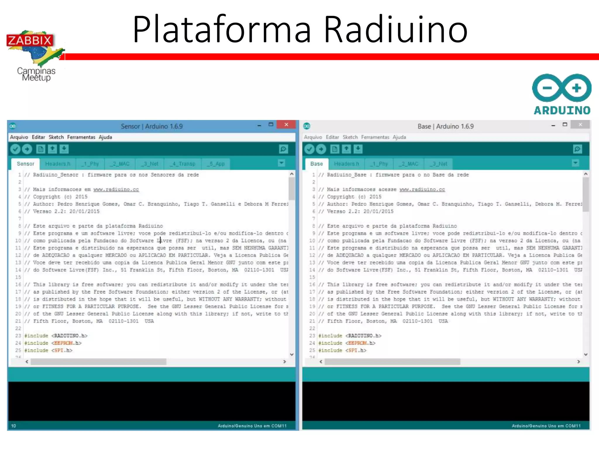 Plataforma Radiuino
 